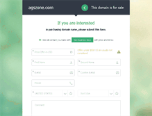 Tablet Screenshot of agszone.com